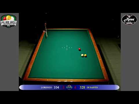 8 Febbraio 2023 -LORENZO VS DI SANTO - Live Dal Palabiliardo Rho