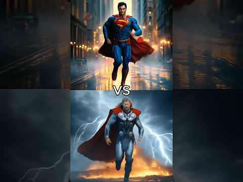 Thor vs Superman vs (Loki, Aquaman, Captain America, Doctor strange, Black Panther) battle