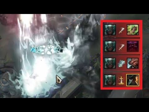 Pyke getting pentakill in 3 seconds