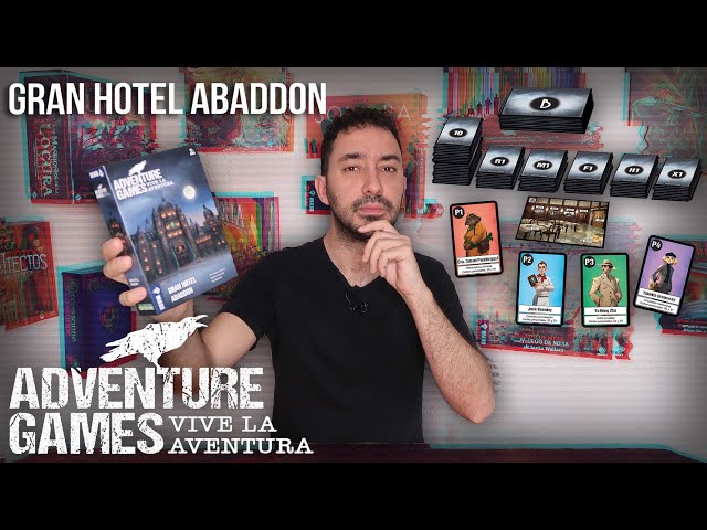 Vídeo relacionado con KOSMOS 693190 Juegos de aventura - Grand Hotel Abaddon Descubre la historia, juego de mesa cooperativo, para 1 a 4 jugadores, a partir de 12 años, emocionante juego de aventuras (alemán)