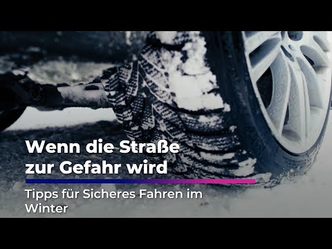 Slippery roads – more accidents: Tips for safe driving in winter