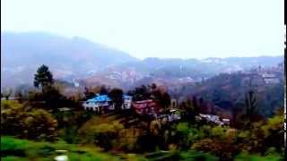preview picture of video 'Rare View of Village Dhundhan on way of Solan Road from Bhrarighat 15 March 2015 (1)'