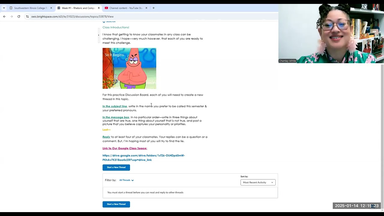 ENG 102 Online Week #1 Overview