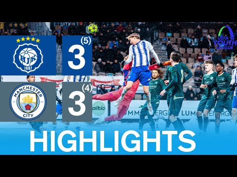 HJK Helsinki U19 v Manchester City U19 | 3 - 3 | PEN 5 - 4 • UEFA Youth League 2026