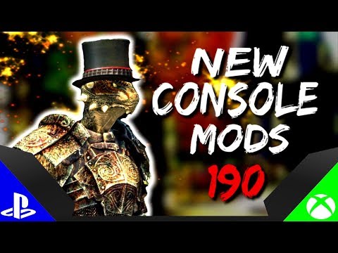 Skyrim Special Edition: ▶️5 BRAND NEW CONSOLE MODS◀️ #190 (PS4/XB1/PC)