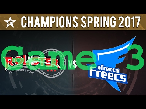Highlights: LCK Spring 2017 - KT vs AFS Game 3