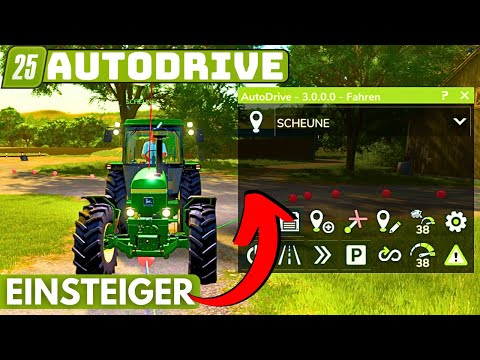 LS25 AUTODRIVE Tutorial🚜: Kurse erstellen, wie ein Experte! #1