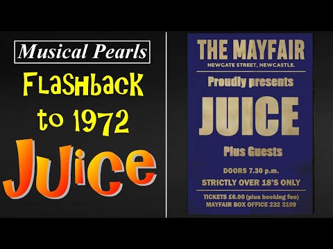 MUSIC VIDEO Flashback to 1972 JUICE at Newcastle Mayfair