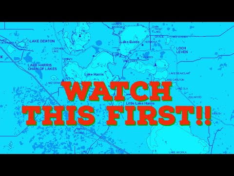 Watch This Video BEFORE You Visit The HARRIS CHAIN In Central Florida For Bass Fishing!!!