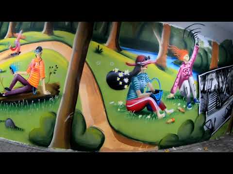 KOSZALIN MURALE GRAFFITI 5 - "CUKIN" TOMASZ ŻUK cz. 3 - 4K