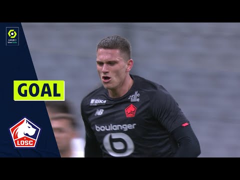 Goal Sven Adriaan BOTMAN (15' - LOSC) OLYMPIQUE DE MARSEILLE - LOSC LILLE (1-1) 21/22