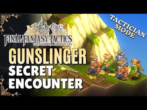 Magic guns rare fight vs. solo Knight! Tactician Mode | FFT Ivalice Chronicles | Bonus Guide