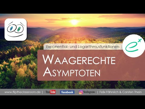 Waagerechte Asymptoten - Verhalten von e-Fkt. für große x | Exponential- und Logarithmusfunktionen