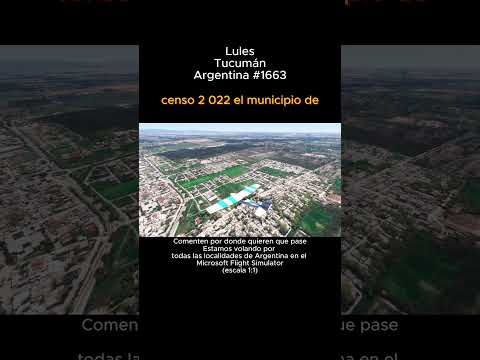 Lules, Tucumán desde el Microsoft Flight Simulator #lules #tucuman #argentina #msfs2024