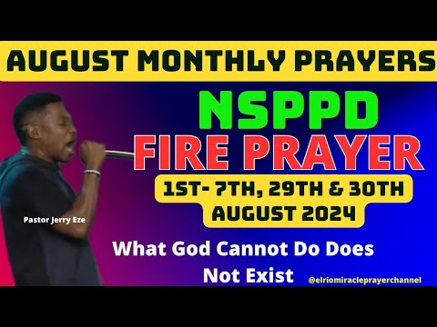 MONTHLY MIDNIGHT PROPHETIC FIRE PRAYER 1ST - 7TH, 39TH AND 30TH AUGUST ​⁠2024  || PASTOR JERRY EZE