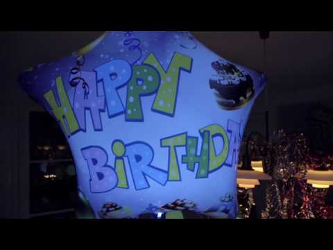 5x, 10x, 15x, 20x oder 25x Wakadabaloon Light-up Magic Glow LED-Ballon in 5 verschiedenen Farben - Second Medium