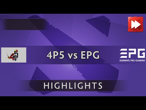 4 protect five vs Elements Pro Gaming - Kiev Major - Dota Highlights