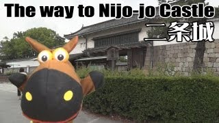 preview picture of video 'Let's get on The Kyoto City bus to Nijo-jo Castle  WONDER KYOTO'