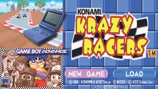 Konami Krazy Racers GBA - C&M Playthrough