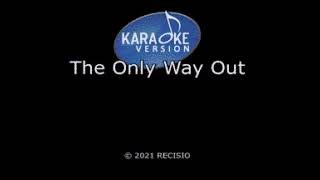 Karaoke-Cliff Richard-The Only Way Out (Karaoke Version)