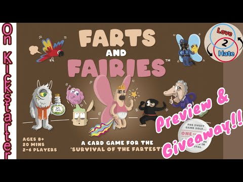 Farts and Fairies - On Kickstarter - Love 2 Hate