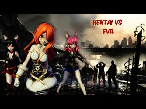 Hentai vs Evil спасите аниме тян в зомби апокалипсис