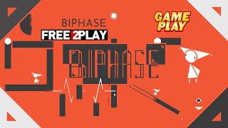 Biphase ★ Gameplay ★ PC Steam [ Free to Play ] 2D logical platformer game 2021 ★ HD 1080p60FPS