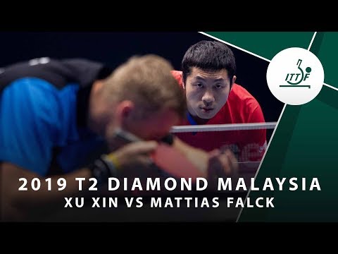 Xu Xin vs Mattias Falck | T2 Diamond Malaysia (QF) 2019.7.20