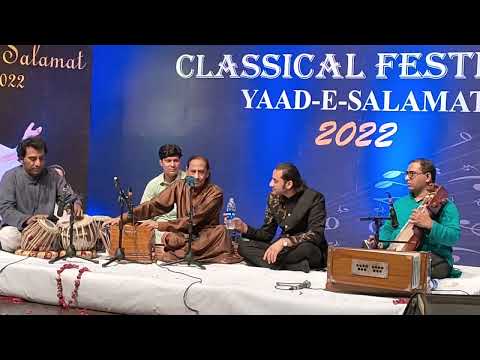 Ustad Hussain Baksh Gullo Kafi Yade Salamt Ali Khan 2022 with Student Qk Qasim Khan