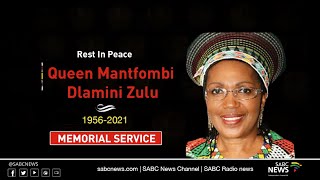 Memorial service for  Queen Mantfombi Dlamini Zulu