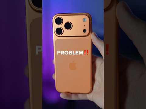 The NEW iPhone 17 pro max has a PROBLEM😳#iphone17promax