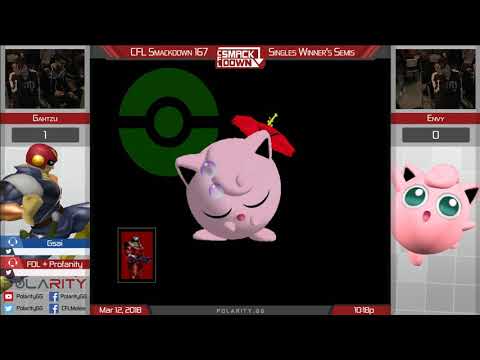 CFL Smackdown 167 Melee - Gahtzu (Falcon) vs Envy (Puff) - Winners Semis
