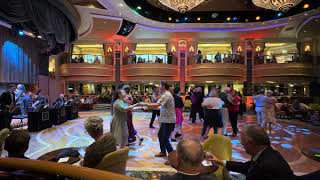 Cunard Queen Elizabeth, August 2025. Big Band, Fly Me To The Moon, a Foxtrot