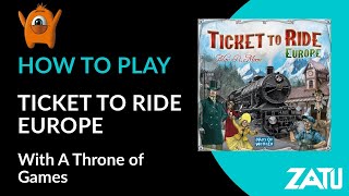 How To Play Ticket To Ride Europe