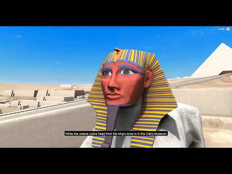 DIGITAL GIZA: Giza 3D - Tour of the Sphinx