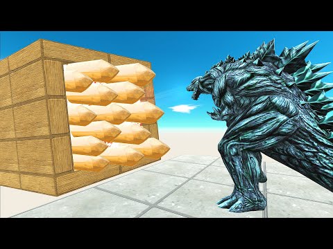 CANNON SPIKE TUNNEL VS MONSTERS - Animal Revolt Battle Simulator