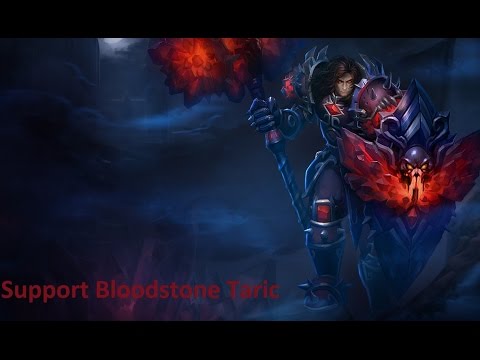 League of Legends Support Bloodstone Taric Full Game Commentary