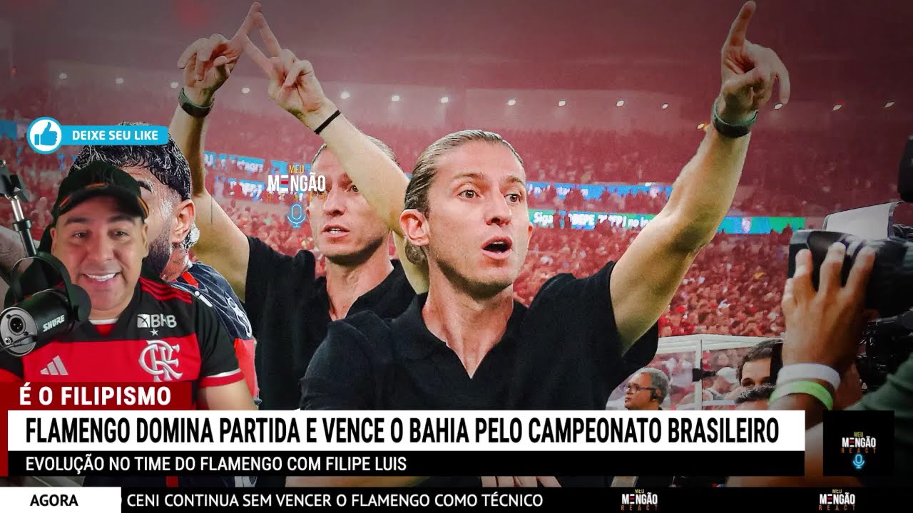 "EVOLUÇÃO GIGANTE do FLAMENGO com o FILIPE LUIS !" GRAFITE RASGA ELOGIOS ao FLAMENGO