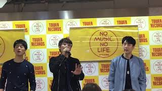 5tion「Ⅳ」リリースイベントタワレコ新宿2部「Come Back」