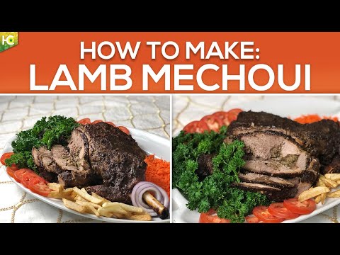 How To Make Lamb Mechoui - Lamb Leg with Onion Sauce