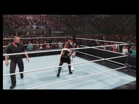 Ariana Grande vs. Nicole Amaya (WWE 2k19) - Celebrity Fight - Girl Fighting 😍