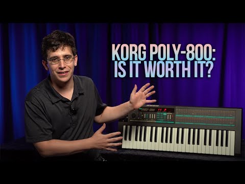 Korg Poly-800 1980s - Gray image 8