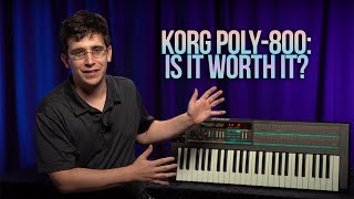 Video thumbnail for Budget Analog Vintage: Korg Poly-800 | Is It Worth It? by Alamo Music Sound Lab