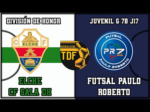 DIVISIÓN DE HONOR J17 (2020/2021). Elche CF Sala vs Futsal Paulo Roberto