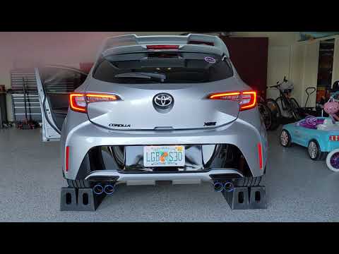APEXi N1 Evo Extreme Catback Exhaust - Idle/Rev (19+ Corolla Hatchback 6spd)
