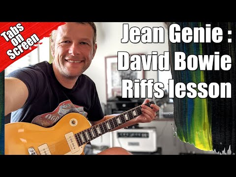 Learn how to play The Jean Genie by David Bowie on Guitar