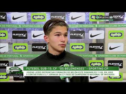Declarações de RAFAEL CAMACHO (Sporting Sub-15).