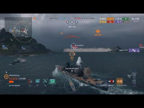 World of Warships: Legends  - Co-Op Azuma -