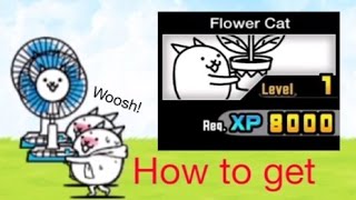 TheBattleCats: How To Get "Flower Cat"