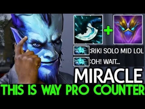 Miracle- [Riki] This is Way Pro Counter Pick 7.19 Dota 2